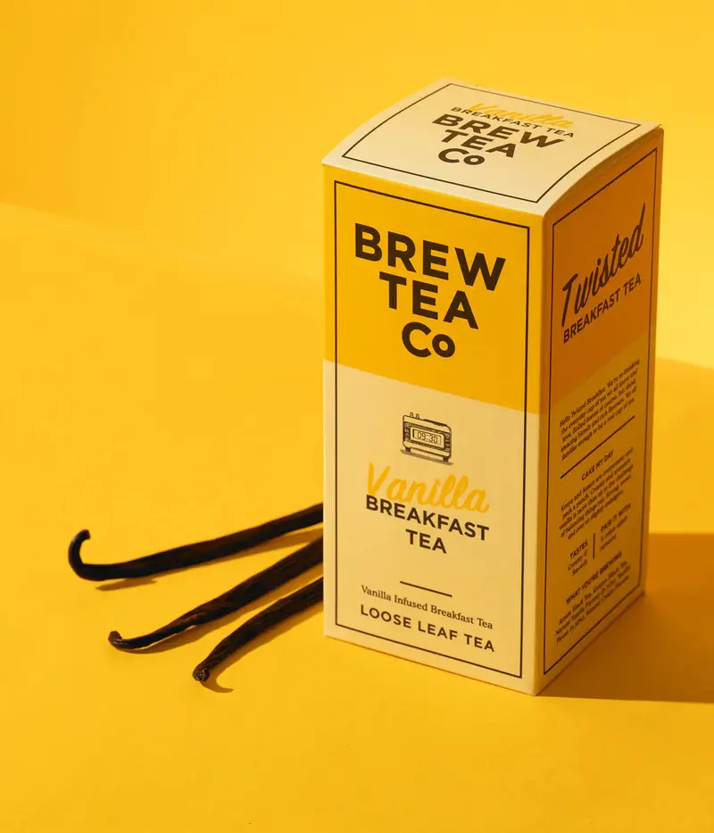 Creamy Vanilla Breakfast Loose Leaf Tea – 113G 1