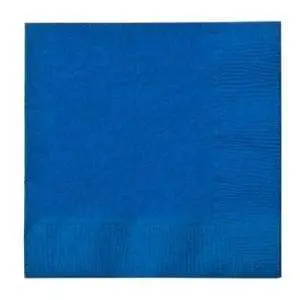 Crisp Blue Beverage Napkins For Refreshing Drink Service 1