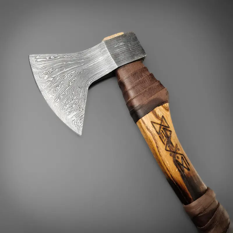 Damascus Guardian Defensive Axe 1