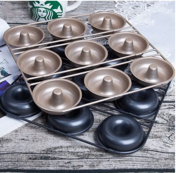 Donut-Shaped Bundt Pan – Non-Stick Baking Mold For Ring Cakes & Jellies 1