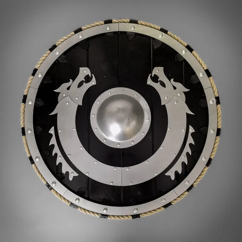 Dragon Shield Featuring Trollkors Symbol 1