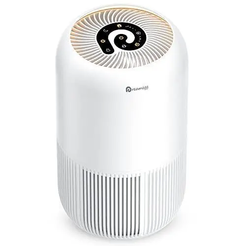 Dreamegg True Hepa Air Purifier For Allergies & Pets – Ultra-Quiet 269 Sq. Ft Cleaner With Pet Mode & 99.97% Odor/Allergen Removal 1