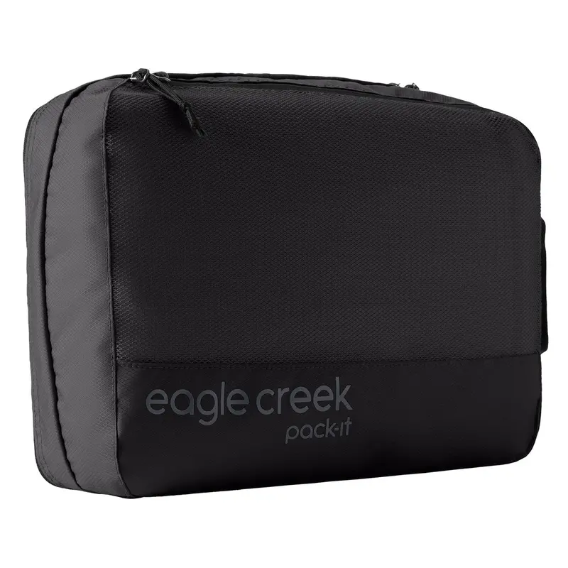 Eagle Creek Pack-It Reveal Clean/Dirty Medium Cube – Dual-Compartment Laundry Organizer 1