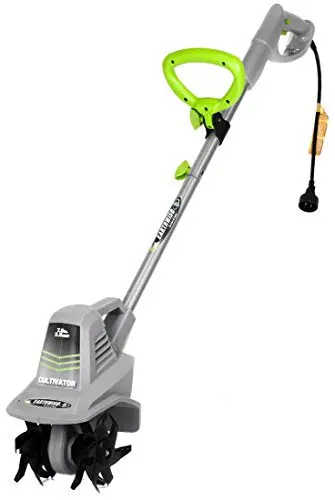 Earthwise Tc70025 7.5-Inch 2.5-Amp Electric Tiller/Cultivator – Corded Garden Tool In Grey 1