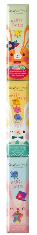 Easter Chocolate Bar Trio – Assorted Flavors & Textures 1