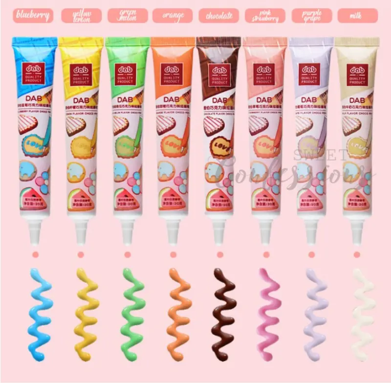 Edible Chocolate Drawing Pen – Melted Chocolate & Royal Icing Tool For Diy Valentine’S & Holiday Decorating 1