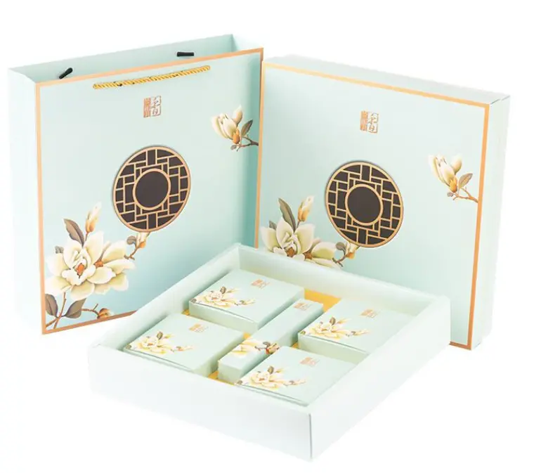 Extra-Large Mooncake Gift Box – 125G Premium Carrier Box Set (7 Pcs) 1