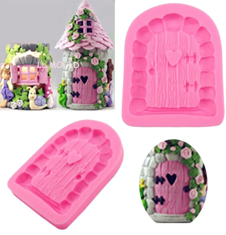 Fairy Tale Castle Door Mold – Fondant And Jelly Gate Decoration For Fantasy-Themed Cakes 1