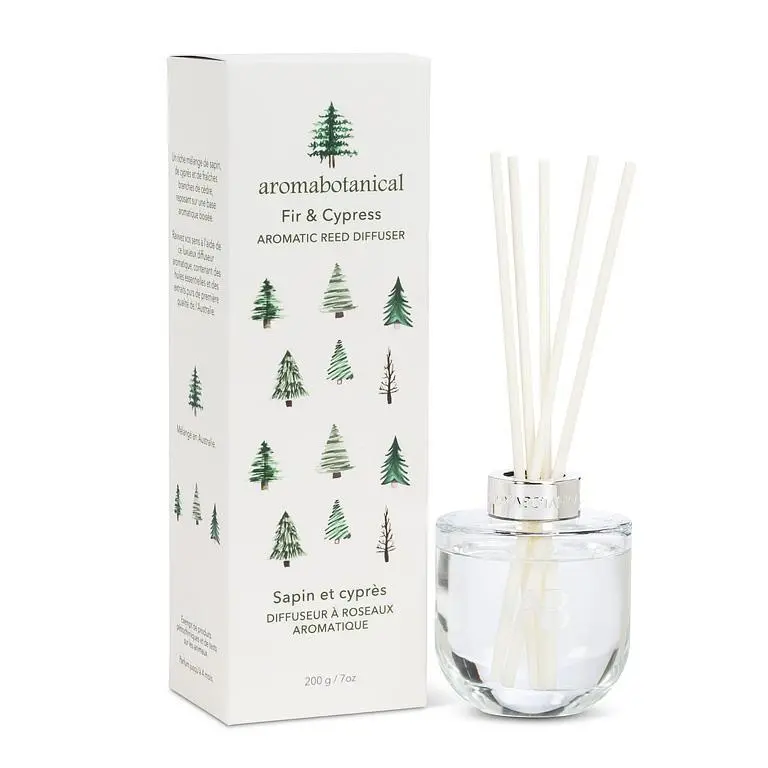 Fir & Cypress Aromatherapy Reed Diffuser 1