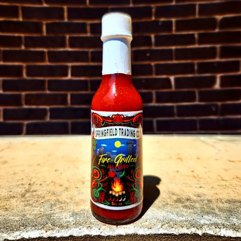 Fire-Grilled Jalapeño Hot Sauce – Smoky & Zesty, 5 Oz 1