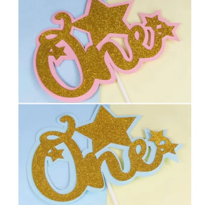 First Birthday Baby Cake Topper – Celebratory Dessert Decoration For Infants 1
