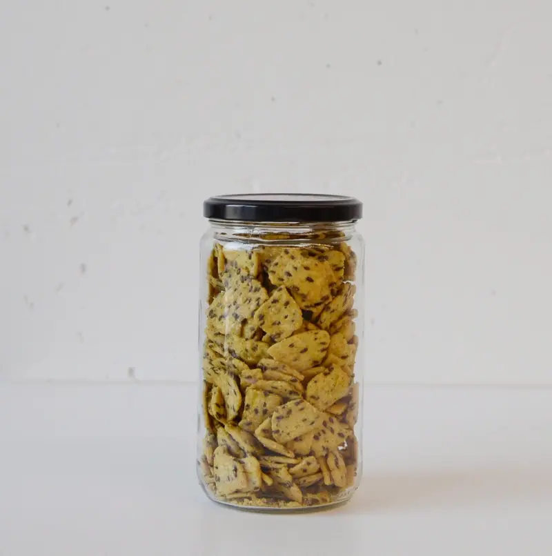 Flax Seed Corn Chips 1