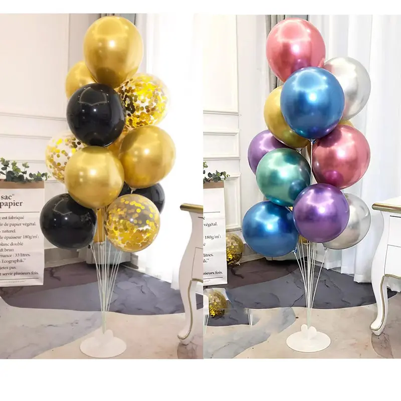 Floating Balloon Display Stand – Adjustable Metal Frame For Bouquets & Party Balloon Arrangements 1