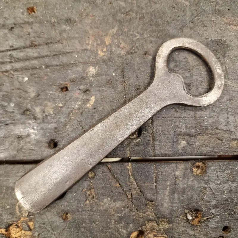 Forged Bottle Opener – Classic Design (Imperfect Second Grade) 1