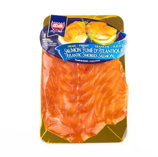Frozen Smoked Salmon Fillet (140G) 1