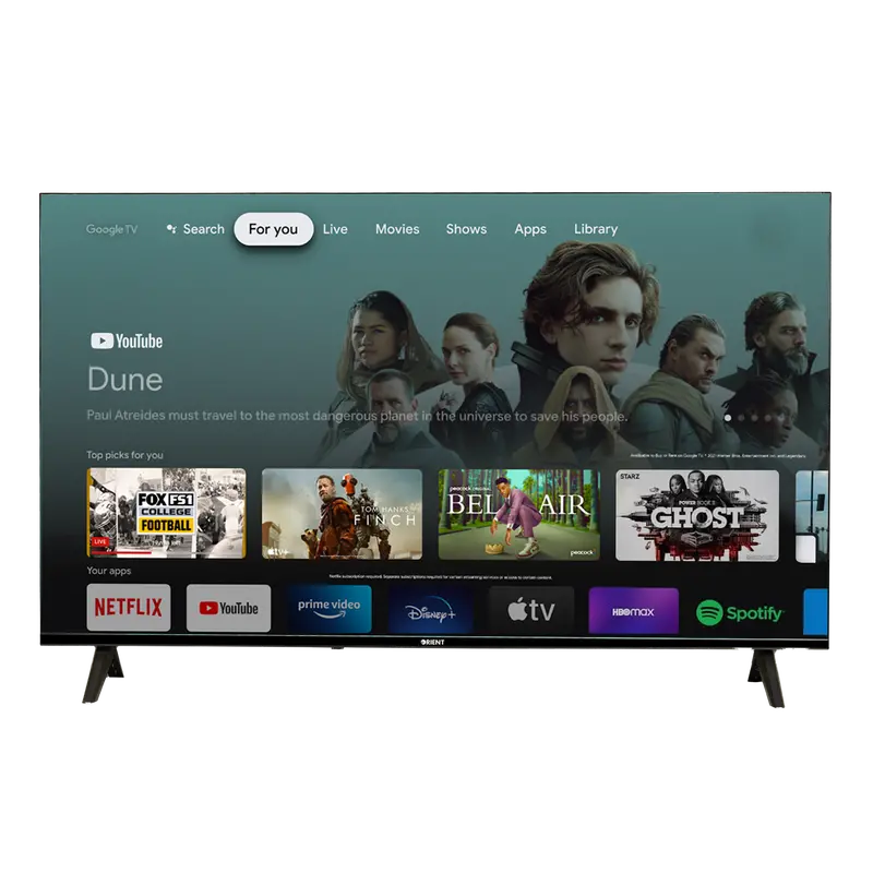 Fusion 43S Fhd Smart Tv – Silver Casing 1