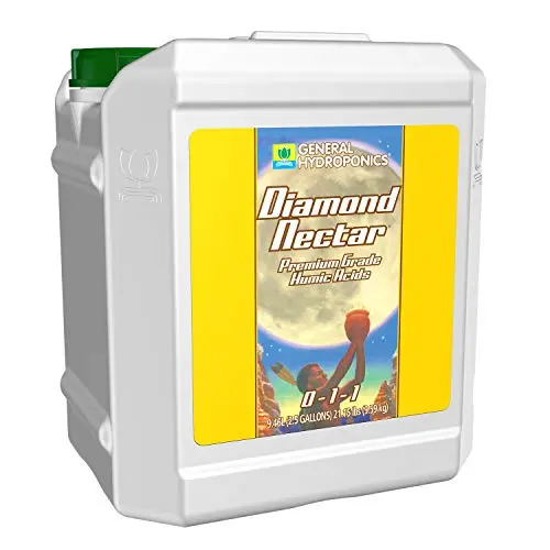 General Hydroponics Diamond Nectar Humic Acid Supplement (0-1-1) – 2.5-Gallon Liquid Soil & Hydroponic Enhancer For Coco Coir, Soilless Media, And Aquaponics 1
