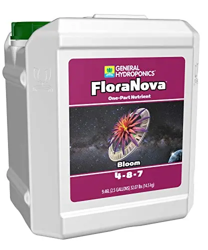 General Hydroponics Floranova Bloom – Single-Part Bloom Nutrient Solution, 2.5-Gallon Container 1