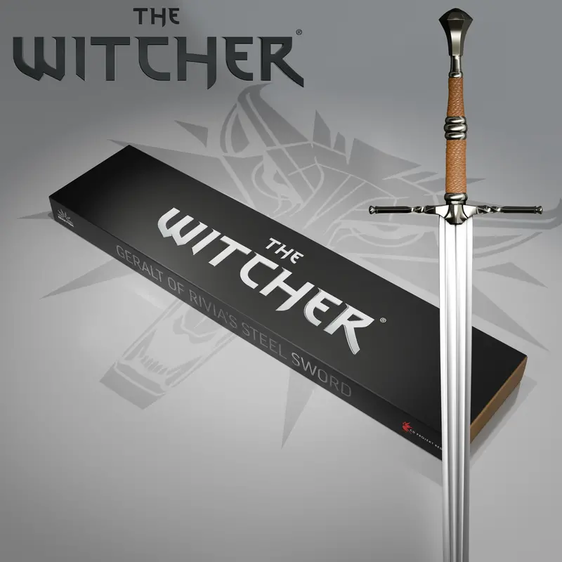 Geralt’S Steel Witcher Sword Replica 1
