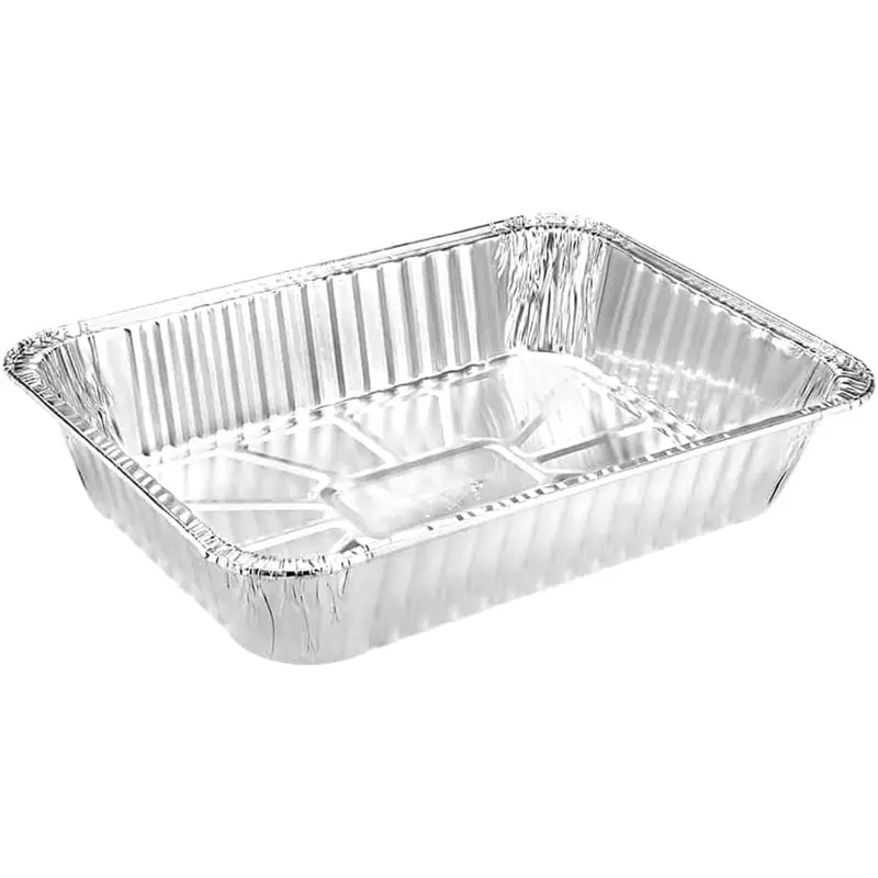 Giant 14.2" X 9.5" X 2.94" Lasagna Pan – Heavy-Gauge Disposable Aluminum 1