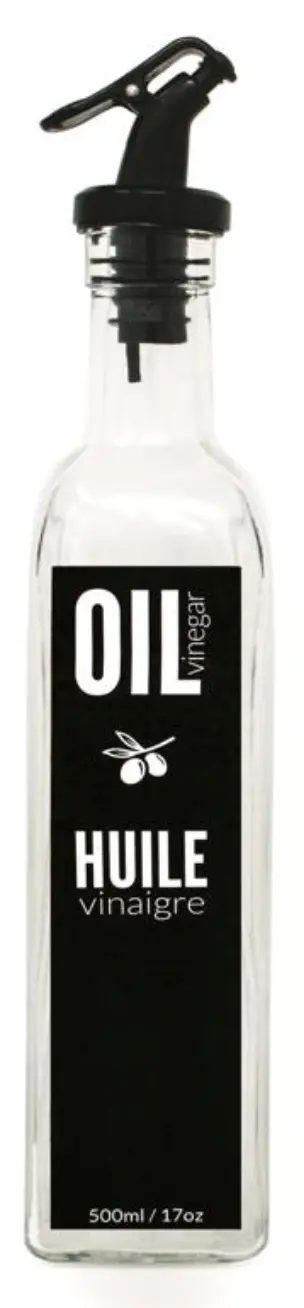 Glass Oil And Vinegar Dispenser Bottle 1