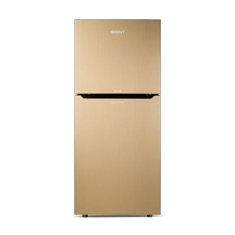 Grand Vcm 415L Fridge With Hairline Golden Finish 1