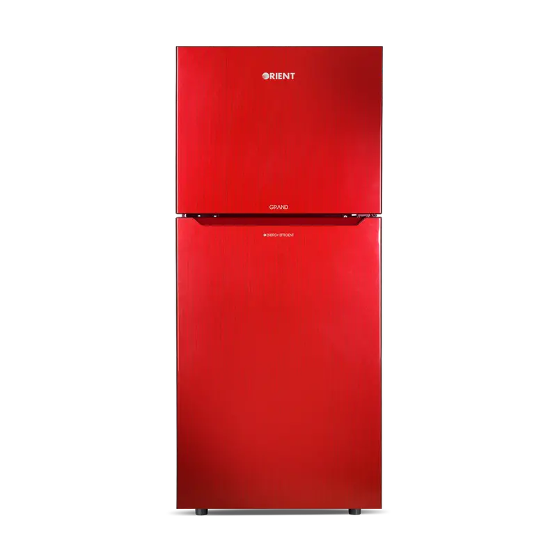 Grand Vcm 505L Fridge With Hairline Red Finish 1