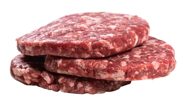 Grass-Fed Chuck Burger Patties (6 Oz Each) 1