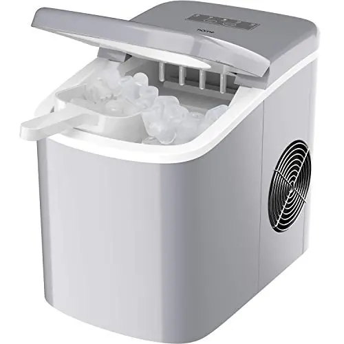 Homelabs Chill Pill Countertop Ice Maker - Perfect Ice In 8 To 10 Minutes - 26 Pounds Per Day Production To Keep You Iced Out Of Your Mind 1