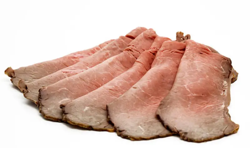 House-Roasted Beef Sliced Deli Meat 1