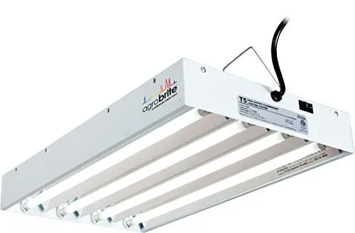 Hydrofarm Agrobrite Flt24 T5 Grow Light System – 2-Foot, 4-Tube Fluorescent Setup For Indoor Plants 1