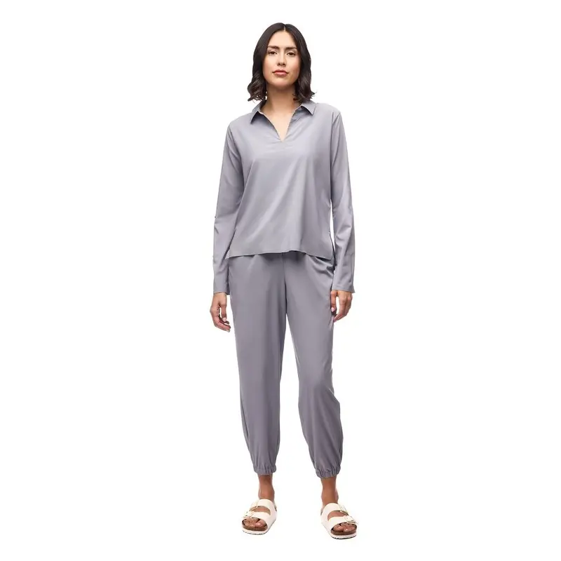 Indyeva Frivola Long-Sleeve Layering Top For Women 1
