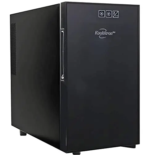 Koolatron Urban Series 10-Bottle Thermoelectric Wine Cooler – Compact 1 Cu Ft Freestanding Cellar For Apartments & Rvs 1