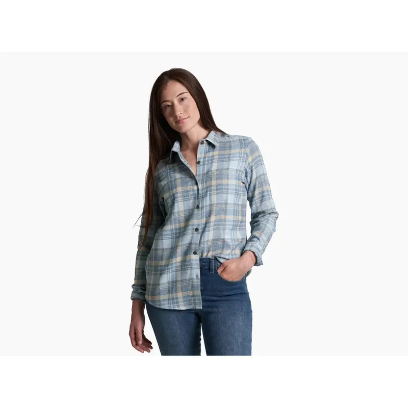 Kuhl Whisper Soft-Shell Flannel Shirt – Women’S 1
