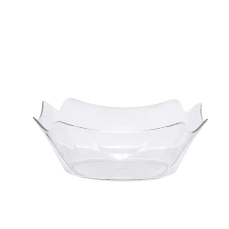 Large 12-Inch Flower-Shaped Serving Bowl – 4.5 Qt, Reinforced Heavyweight Plastic 1