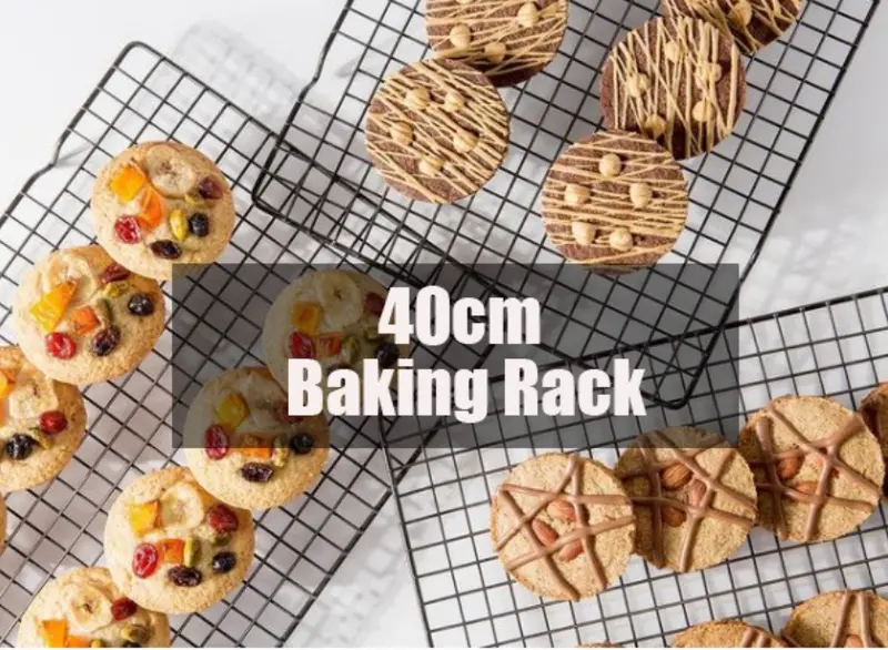 Large Non-Stick Metal Cooling Rack For Baking, Roasting, And Bbq Use 1