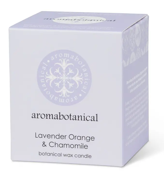 Lavender, Orange & Chamomile Candle – Relaxing Citrus-Herb Blend 1