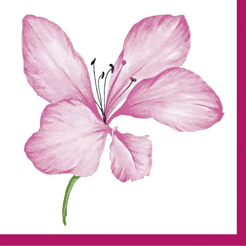 Lilac Bloom Disposable Lunch Napkins – 20-Pack 1