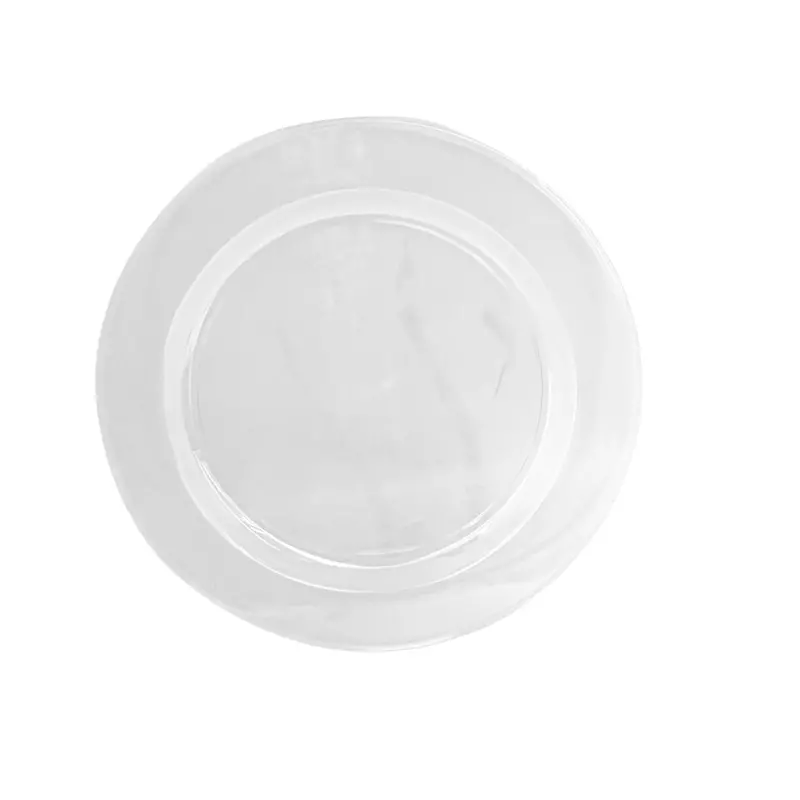 Magnificence 7.5-Inch Heavyweight Clear Plastic Salad Plates (Jumbo Pack) 1