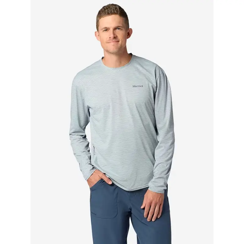Marmot Airexchange Men'S Upf 50 Long-Sleeve Crew 1