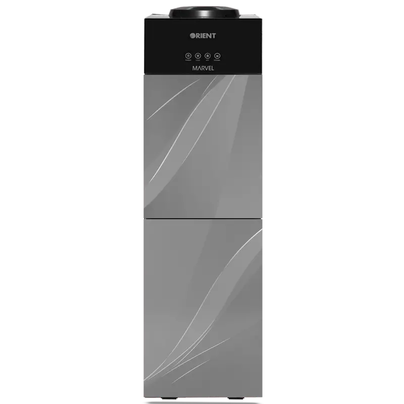 Marvel Triple-Tap Gray Glass-Door Water Cooler 1