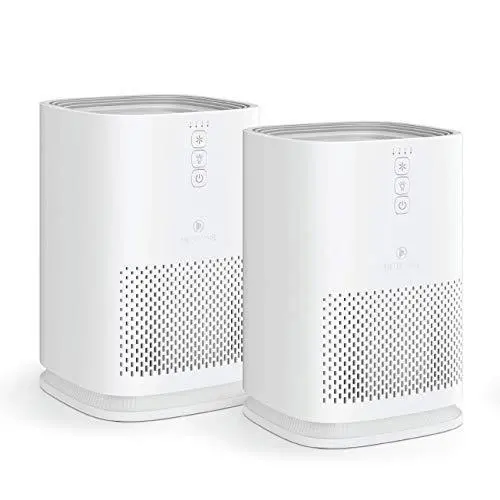 Medify Air Ma-14 Air Purifier (2-Pack) – Hepa Filter System For Allergen & Odor Removal, White Finish 1