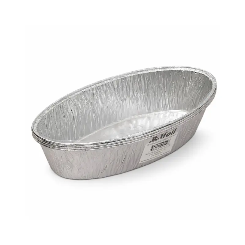 Medium 3 Lb Oval And Challah Loaf Pan – Disposable Aluminum 1