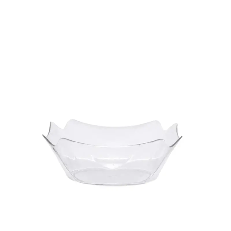 Medium 8-Inch Flower-Shaped Serving Bowl – 1.8 Qt, Durable Heavy-Duty Plastic 1