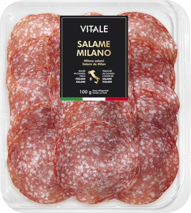 Milano Salame – Italian Dry-Cured Sausage (100G) 1