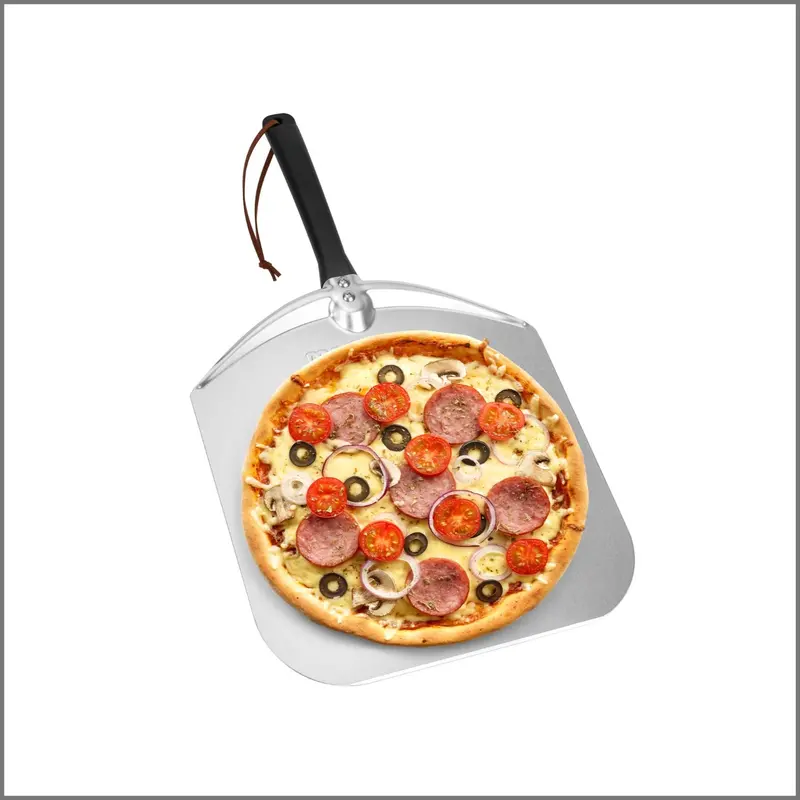 Mimiuo Aluminum Pizza Turning Peel For Ovens And Outdoor Grills 1