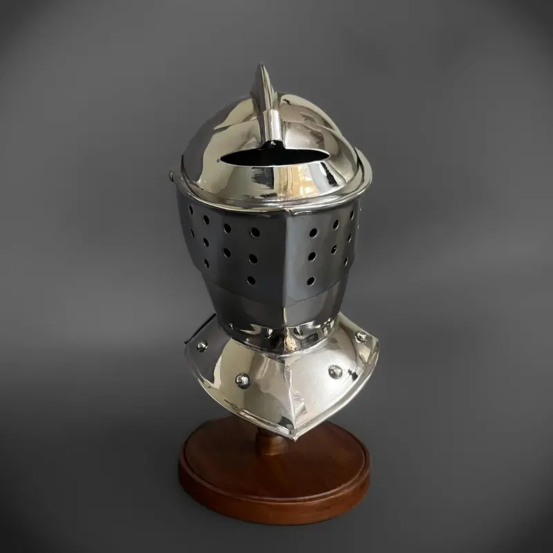 Miniature Armet Helmet – Historical Armor Reproduction 1