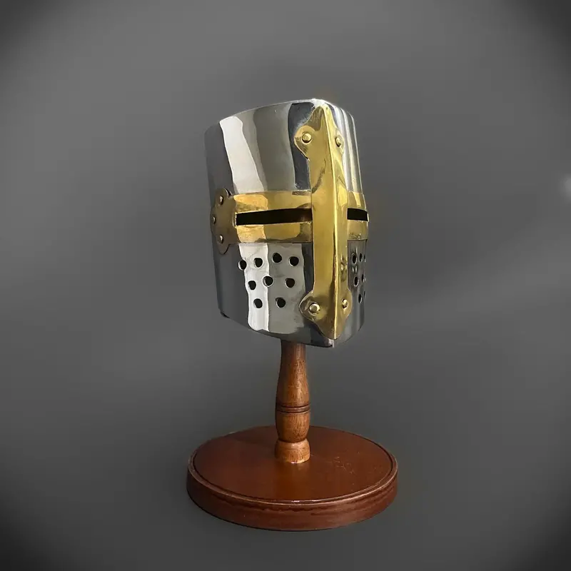 Miniature Tournament Helmet Ornament 1