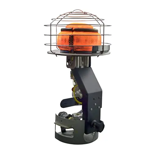 Mr. Heater Mh450T Tank Top Propane Heater – Portable Radiant Heater With Chrome Housing, One-Size Design 1