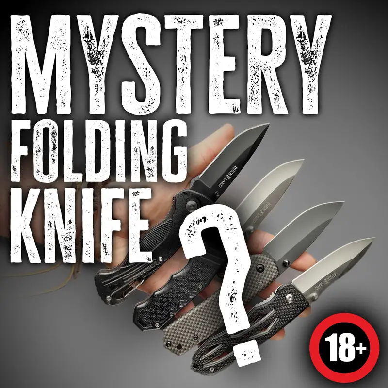 Mystery Pattern Folding Pocket Knife 1